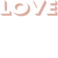 AbbottLyon love heart pink sparkle Sticker