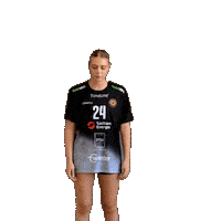 Handball Frauenhandball Sticker by Roedertalbienen