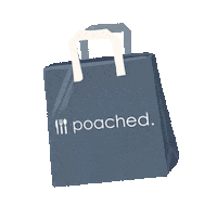 PoachedRestaurants poached poachedrestaurants poachedbag Sticker