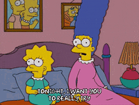 marge simpson listening GIF
