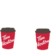 Valentines Day Hearts Sticker by TimHortons
