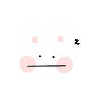 Bubulifeee rabbit bubu bubulifeee Sticker