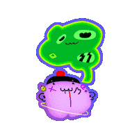 marsblackbird relax weed 420 mary jane Sticker