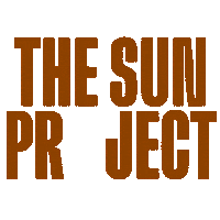 Logo Typography Sticker by The Sun Project