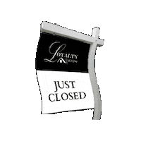 Justclosed Sticker by Loyalty Escrow