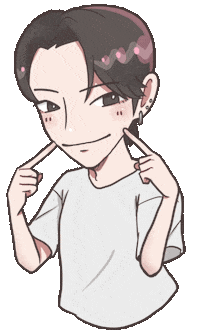 mata_zaemon cute wink yuuki ウインク Sticker