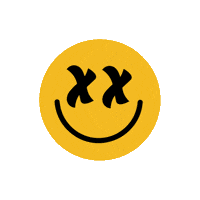 Waxxbarz smiley smiley face waxx waxxed Sticker