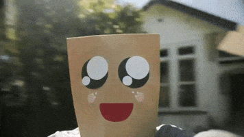 Happy Paper Bag GIF by SoulPancake