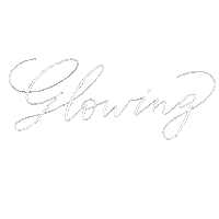 Glow Girl Glowing Sticker