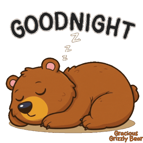 Tired Good Night Sticker by VeeFriends
