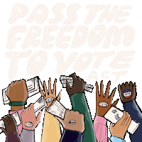 Voting Rights Sticker by Creative Courage