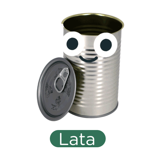 Metal Lata Sticker by Ecolana