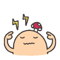 度菇13咦的茶水間 Sticker