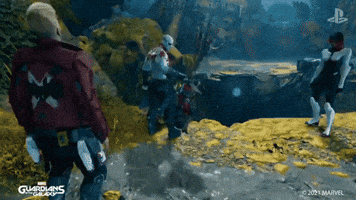 Guardians Of The Galaxy Game GIF by PlayStation