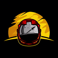 LifeSigner space rocket planet helmet GIF