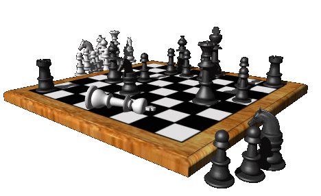 Chess Board Games Sticker
