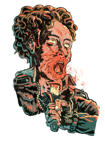 Horror Revenge Sticker by wundermoda