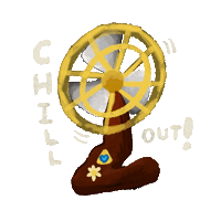 Stay Cool Summer Sticker