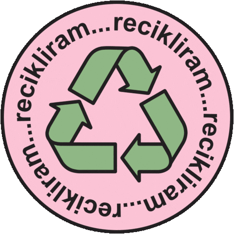drozlikombuha giphyupload eco recycle kombucha Sticker
