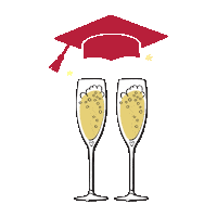 Graduation Isu Sticker by Greenlee School of Journalism and Communication | Iowa State University