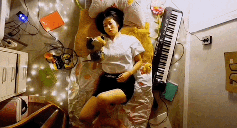 Bored Girl GIF by Su Lee
