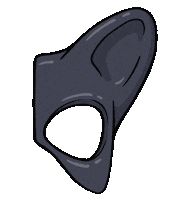 Mask Darkness Sticker