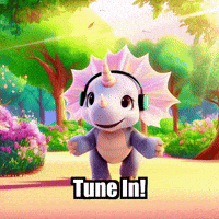 Tune In Pop Culture GIF by Divineasaur