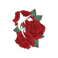 Flower Rose Sticker by Todak Official