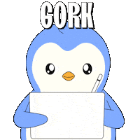Artificial Intelligence Penguin Sticker by Pudgy Penguins