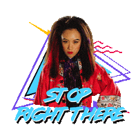 you shall not pass back off Sticker by GLOW Netflix