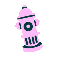 BentallCentreYVR bentallcentre bentall bentallyvr firehydrant Sticker