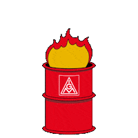 Tag Der Arbeit Fire Sticker by IG Metall