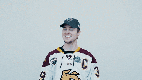 ncaasports giphyupload hockey college ncaa GIF