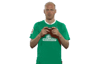 Davy Klaassen Football Sticker by SV Werder Bremen