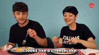 It Looks Like A Cheesecake 