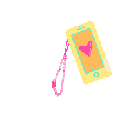 mazzicreates mazzicreates strapphone Sticker