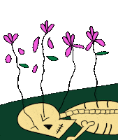 Flower Spring Sticker by cómic sans club*