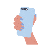 palmsocialco swipe up phone iphone flash Sticker