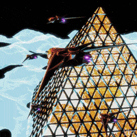 yizr art animation 3d light GIF