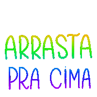 Swipe Arrasta Sticker