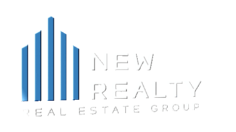 newrealtygroup giphyupload new realty group new realty logo rotating white Sticker