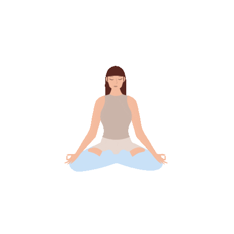nikkersonn giphyupload yoga joga olala Sticker