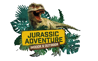 T-Rex Adventure Sticker by MBPresents