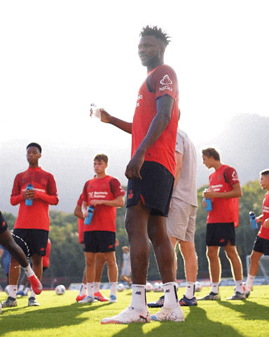 Bayer 04 Drinking GIF by Bayer 04 Leverkusen