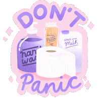 Toilet Paper Omg Sticker by Milli-Jane