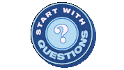 Question Sticker by The Mount Vernon School