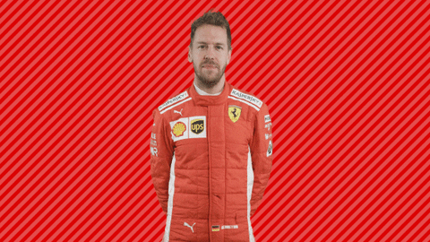 Sebastian Vettel F1 GIF by Formula 1