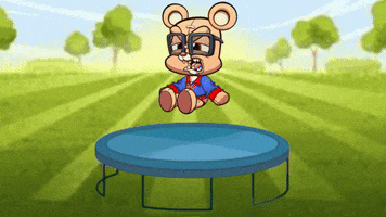 Jump Bouncing GIF