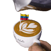 Coffee Time Venezuela Sticker by Dritan Alsela Coffee