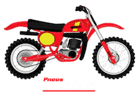 Moto Cross Sticker by Pneus Technic